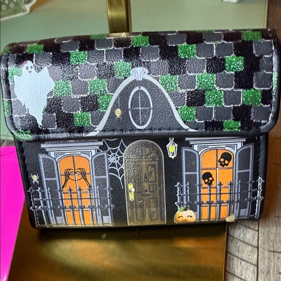 Betsy Johnson Haunted House Themed Wallet - Picture 4 of 12
